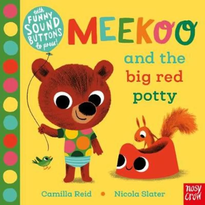 - Parrot climbing and standing wooden frameMeekoo and the Big Red Potty
