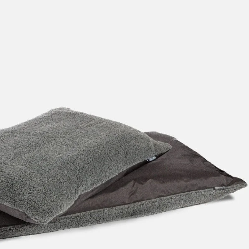 - Winter dog thick down jacketHappy Landings Black/Grey Reversible Waterproof Deep Duvet Dog Bed Spare Cover by Danish Design