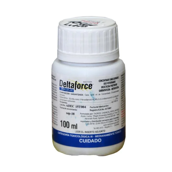  -Non-contact cat thermometerDeltaforce Vpm 2.5% Ec x 100 Ml |Mata Insectos Rastreros Y Voladores