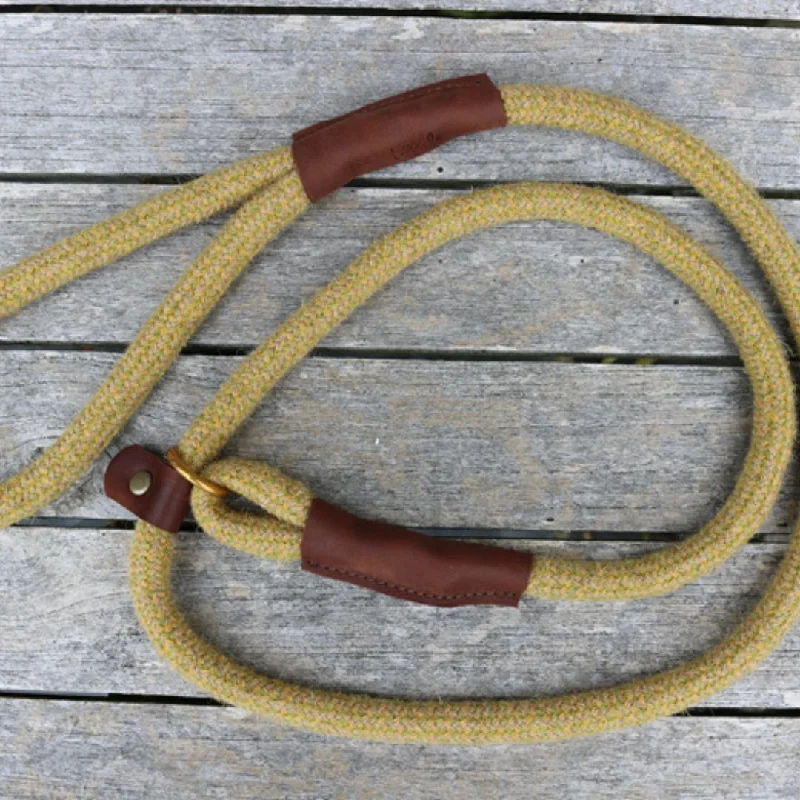 - Pet smart GPS locatorMustard Tweed 100% British Wool Dog Slip Lead