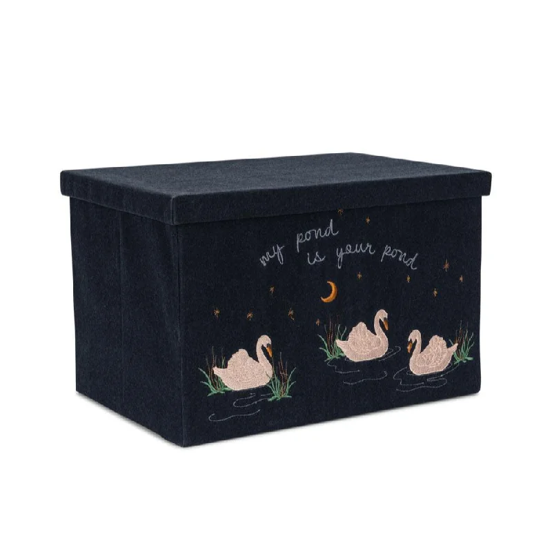 - Chinchilla cooling ice nest ceramic plateKonges Sløjd Storage Basket | Swan