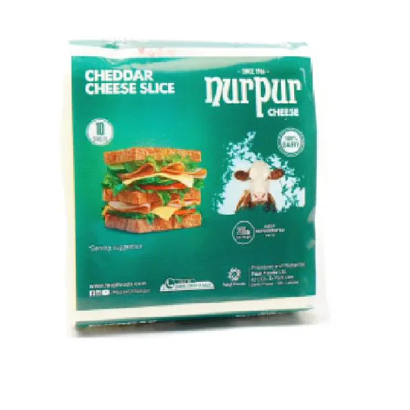 - Natural latex pet mattressNURPUR CHEDDAR CHEESE 10 SINGLES 200 GM
