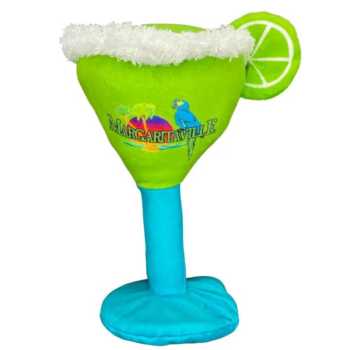 Small dog clothesMargaritaville® Margarita Glass Plush Dog Toy 8"
