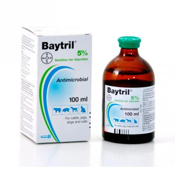 - Elderly dog ​​joint care mattressBaytril 5% Inyectable x 100 Ml