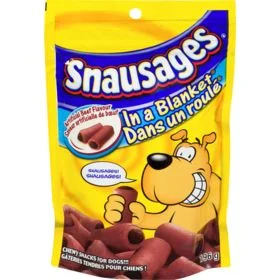 - Dog food for pregnancy and lactationSnausages In a Blanket Beef Flavour Dog Snacks 196g - Dog food for pregnancy and lactationSnausages In a Blanket Beef Flavour Dog Snacks 196g