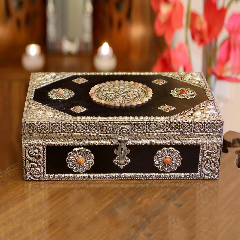 - Hamster silent running wheel to prevent chewingAntique Sophistication Repousse Brass Jewelry Box