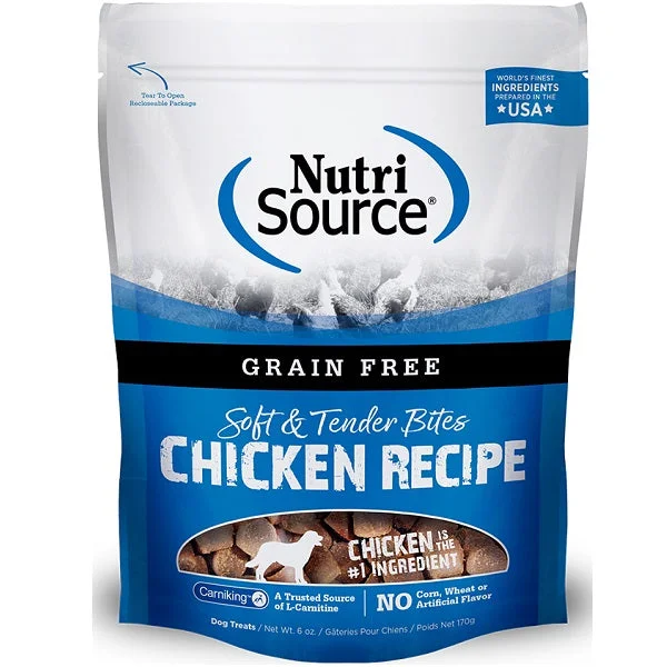 - Weight loss dog foodNutriSource Grain Free Dog Tender Bites Chicken 170g/6oz