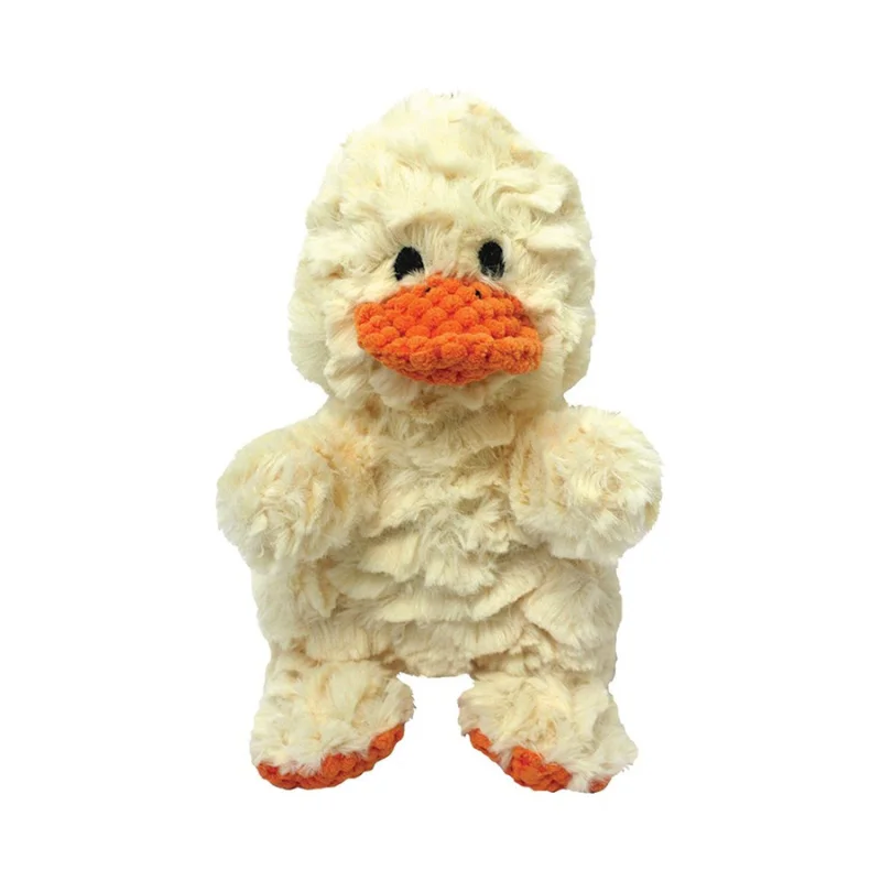 - Natural rubber pet toysMultipet Wrinkleez Duck Dog Toy