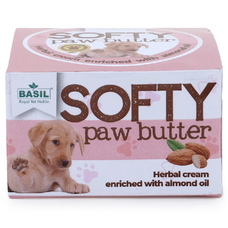 - Smart cat litter box with automatic cleaningBasil Almond Softy Paw Butter for Dogs