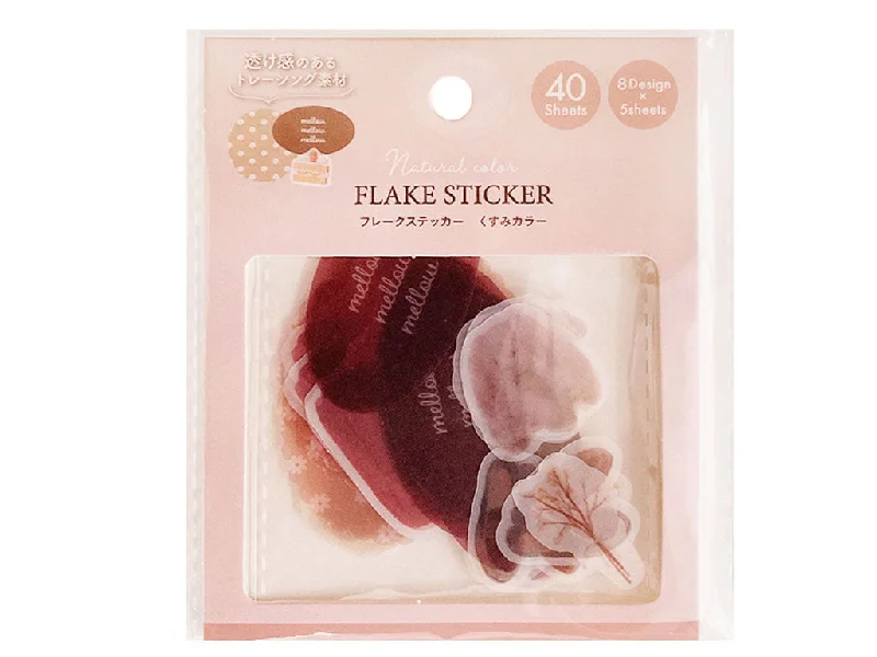 - Organic cotton dog bibsFlake Sticker Pink
