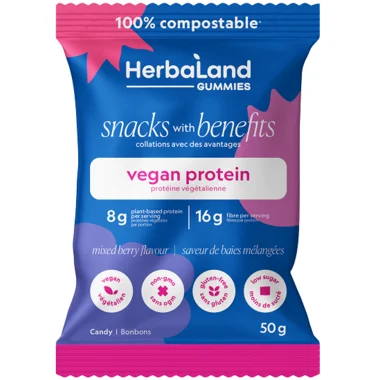 - Pet fence foldable indoorHerbaland Snacks With Benefits Mixed Berry Vegan Protein Gummies - 40g