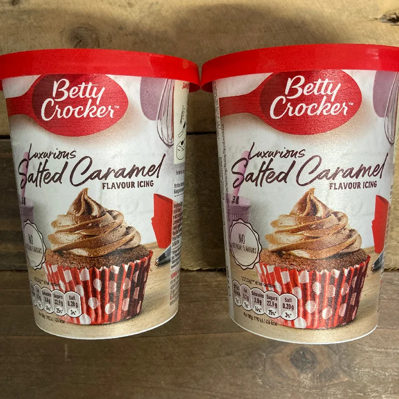 - Degradable pet feces bag2x Betty Crocker Salted Caramel Icing Tubs (2x400g)