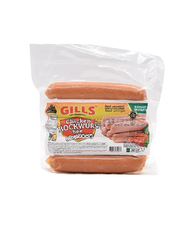 - Winter warm clothes for short-haired dogsGILLS Chicken Bockwurst, 400g