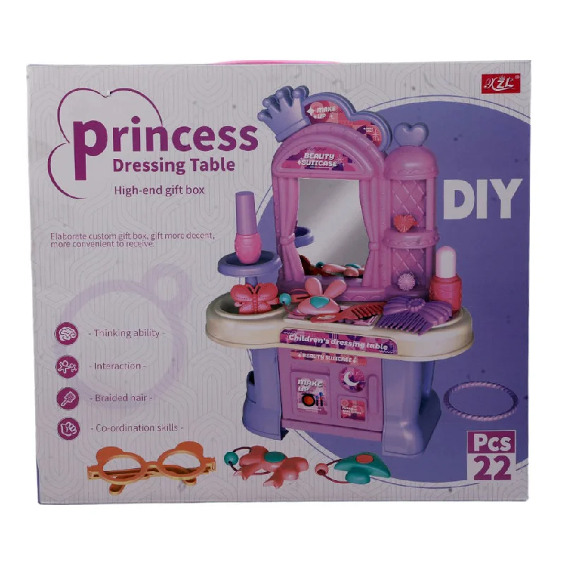 - Cat hair ball removal and hair removal creamT2153-A PRINCESS MINI DRESSING TABLE 22PC