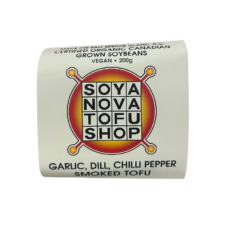 - Degradable pet feces bagSoya Nova Westcoast Garlic, Dill and Chili Pepper Smoked Tofu - 200g