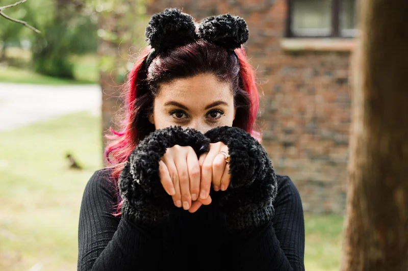 ---Panda Ears (Crochet)