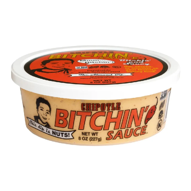 - Organic cotton dog bibsBitchin' Sauce Chipotle Almond Dip - 227g