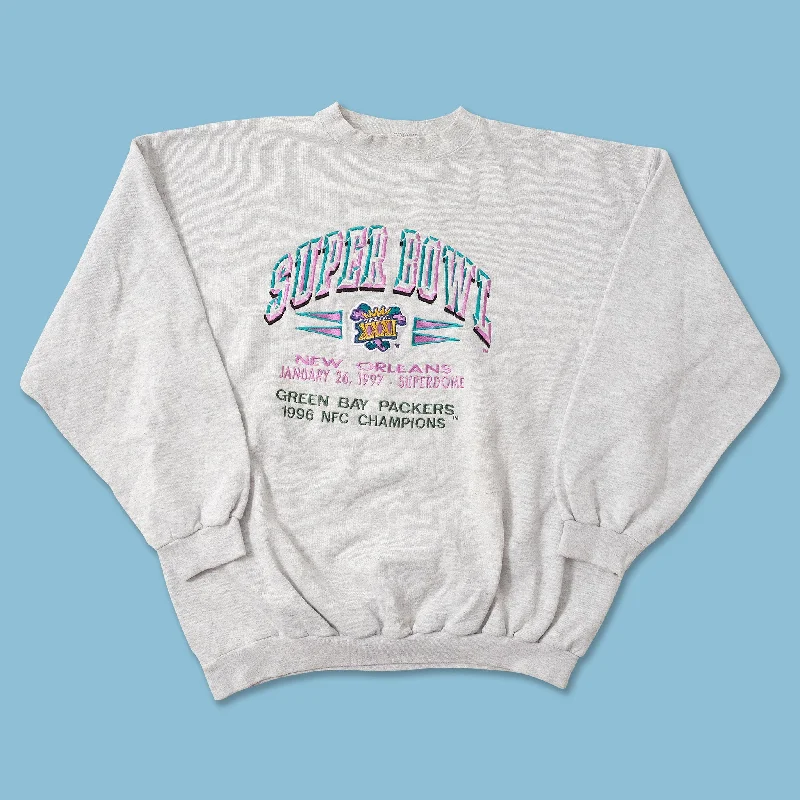 - Winter warm clothes for short-haired dogs1997 Super Bowl Sweater XLarge