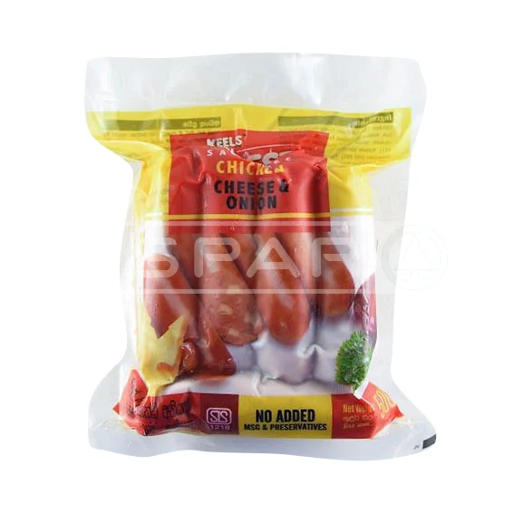 - Parrot climbing and standing wooden frameKEELLS Chicken Sausages Cheese & Onion, 500g