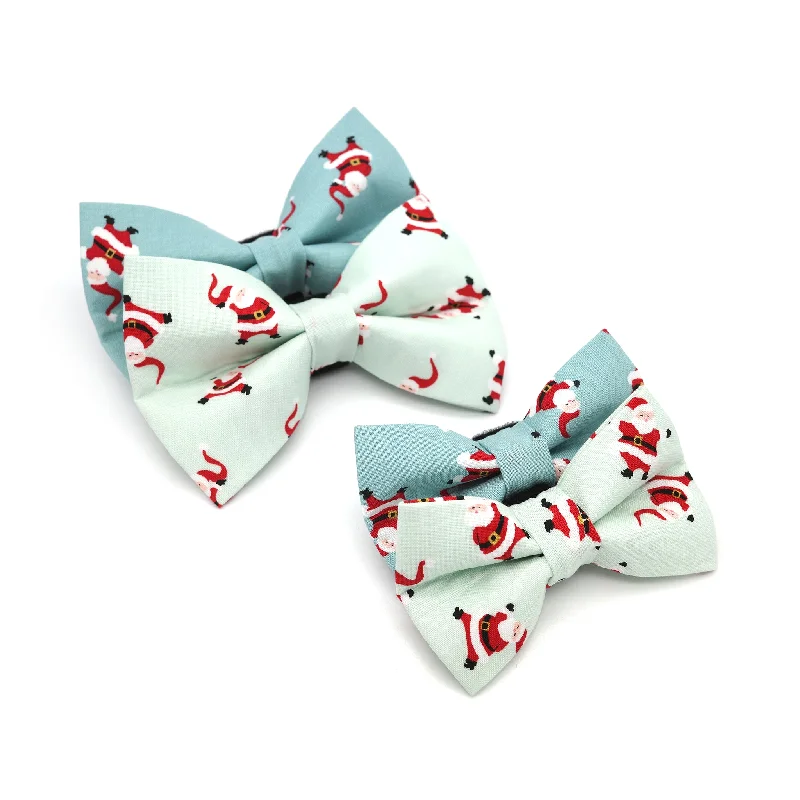 - Pregnant cat delivery room warming boxDancing Santa Dog Bow Tie