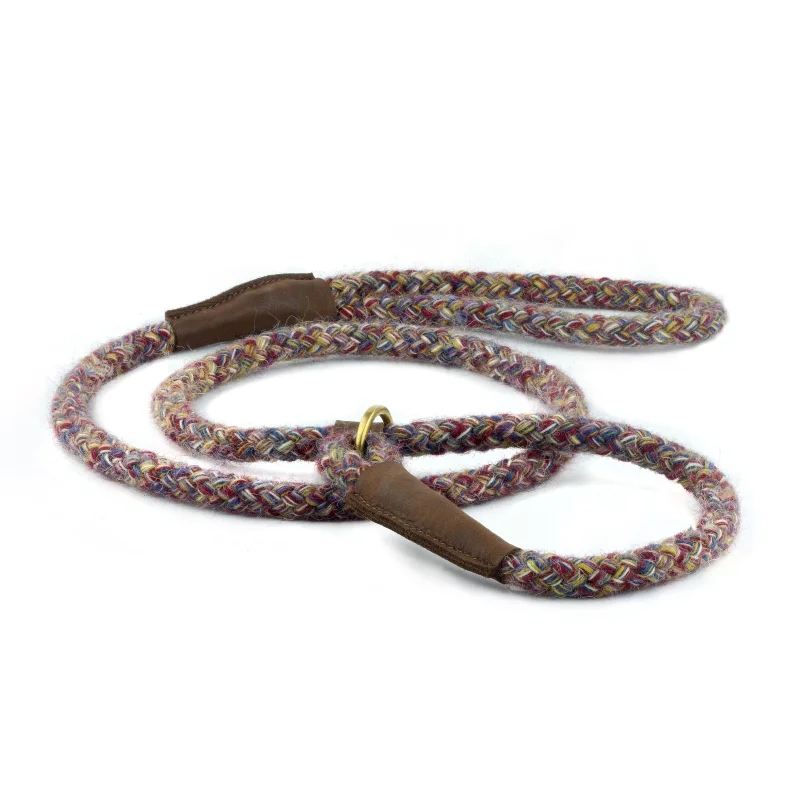 - Pet vitamin complex nutrition tabletsPurple Braided 100% British Wool Dog Slip Lead