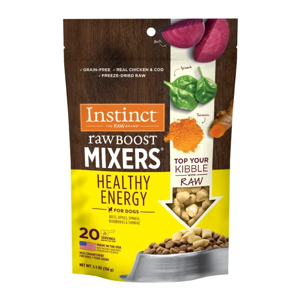 - ProNevus dog food palatabilityInstinct Dog Food Raw Boost Mixer Healthy Energy