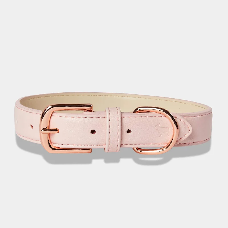 - ​​Christmas pet Christmas clothingBlush Pink Dog Collar