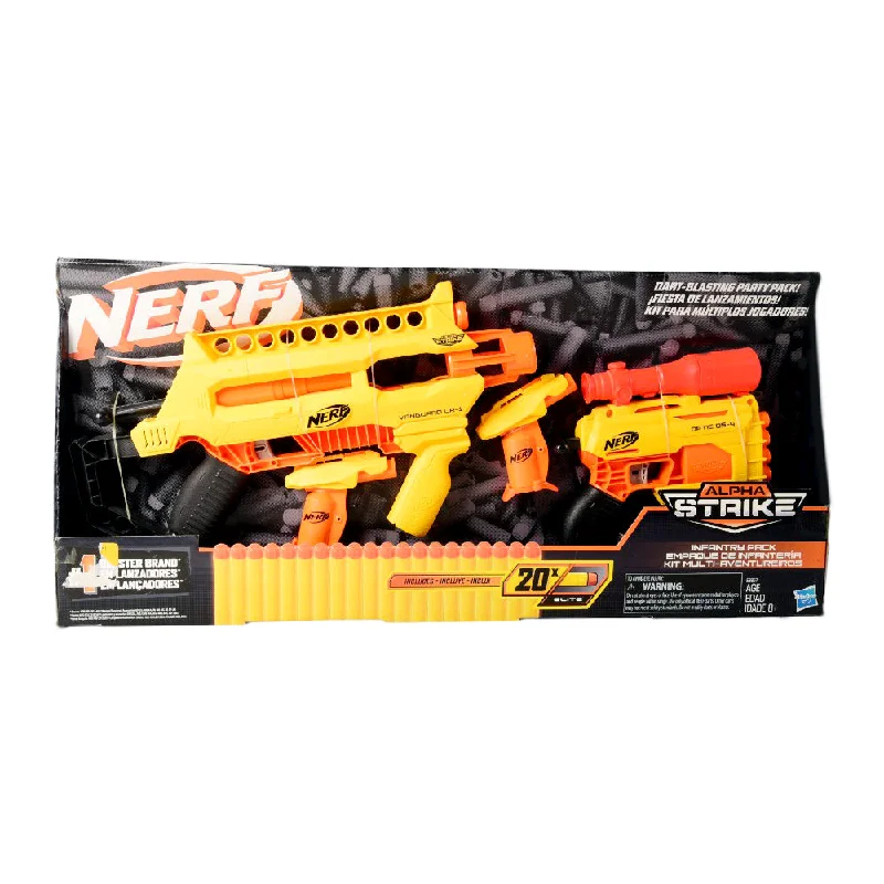 - Teething and chewing toys for puppiesE8967 NERF ALPHA STRIKE INFANTRY PACK A.I