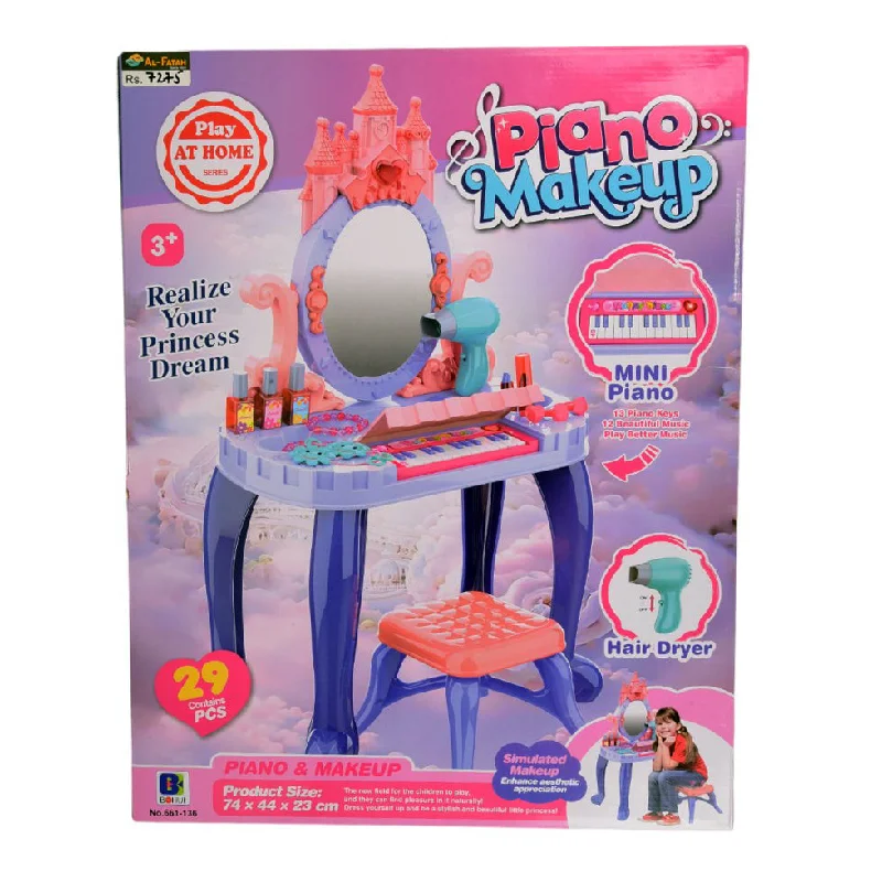 ---661-136 PLAY AT HOME DRESSING TABLE WITH PIANO
