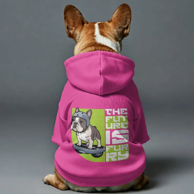 Pet ProductsThe Future is Furry - Personalized French Bulldog Hoodies with Funny Quotes – Stylish, Cozy, and Premium 100% Cotton