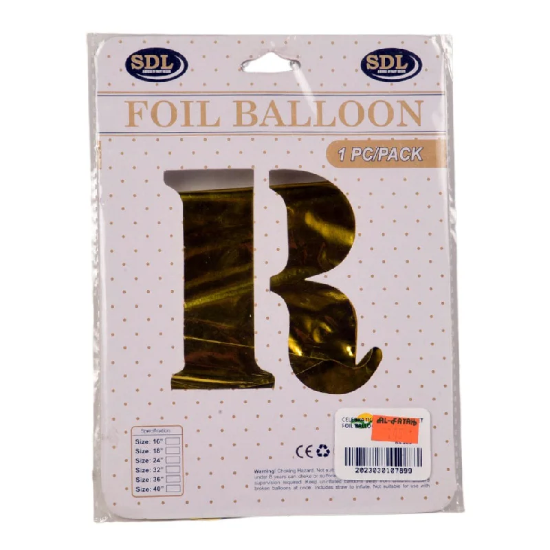 - Summer pet ice matCELEBRATIONS ALPHABET FOIL BALLOON