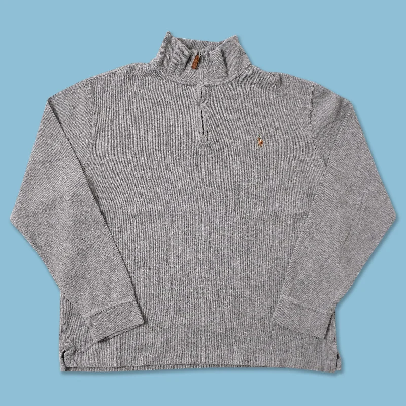 - Rabbit grass rack to prevent waste food boxPolo Ralph Lauren Q-Zip Sweater Medium