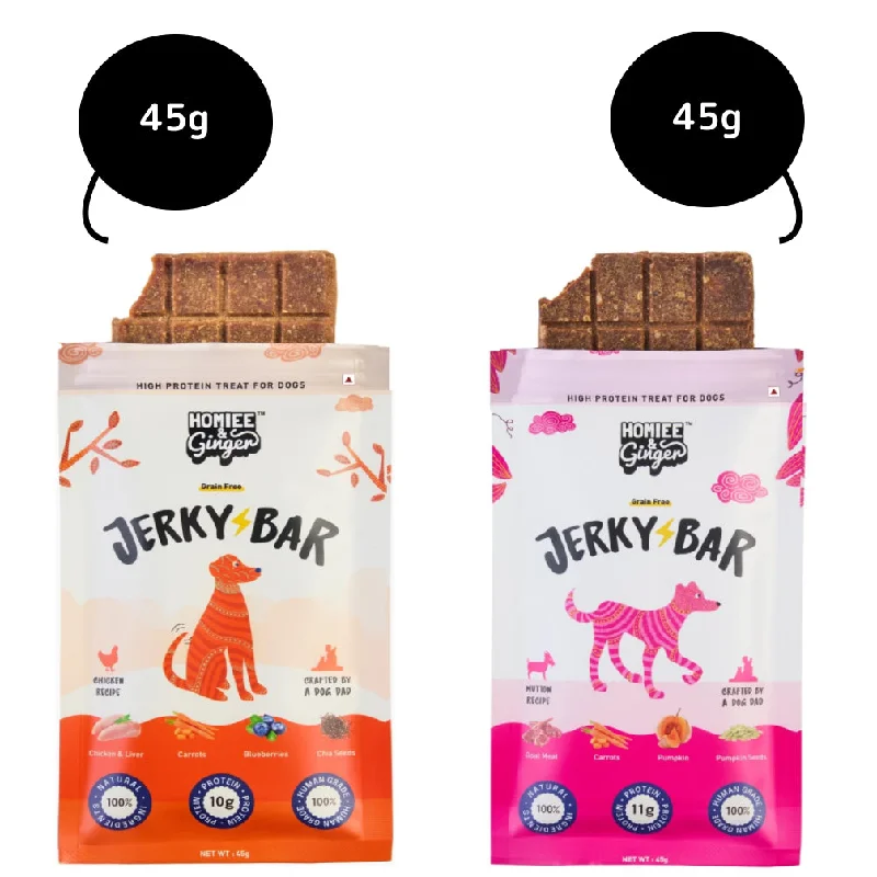 - Pet vitamin complex nutrition tabletsHomiee & Ginger Air Dried Grain Free Chicken and Mutton Jerky Bar Dog Treats Combo