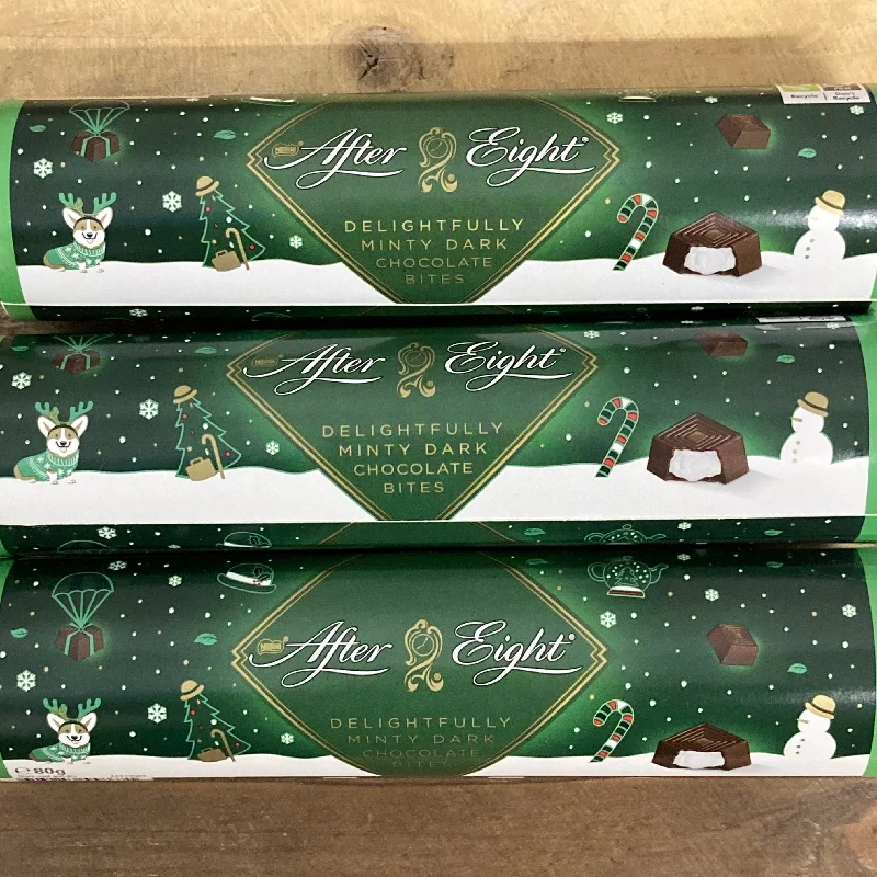 - Dog disposable foam shower gel3x After Eight Dark Mint Chocolate Tubes (3x80g)