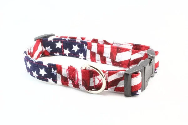  . **Cat toy cat teaser**USA Flag - Liberty Dog Collar