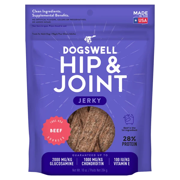 - Food for small dogsDogswell Jerky GF Hip & Joint Beef 10 oz