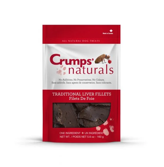  -Fish-containing dog foodCrumps' Naturals Traditional Liver Fillet