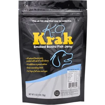 Dog FoodK-9 Krak Smoked Bonito Fish Jerky