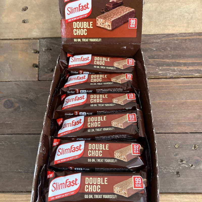 - Pet diabetes prescription food24x SlimFast Double Choc Snack Bars (24x25g)