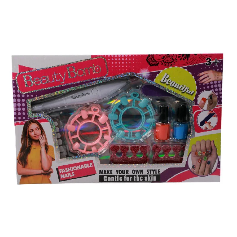- Dog disposable foam shower gel777-9 BEAUTY BOMB NAIL SPA SET Z.B