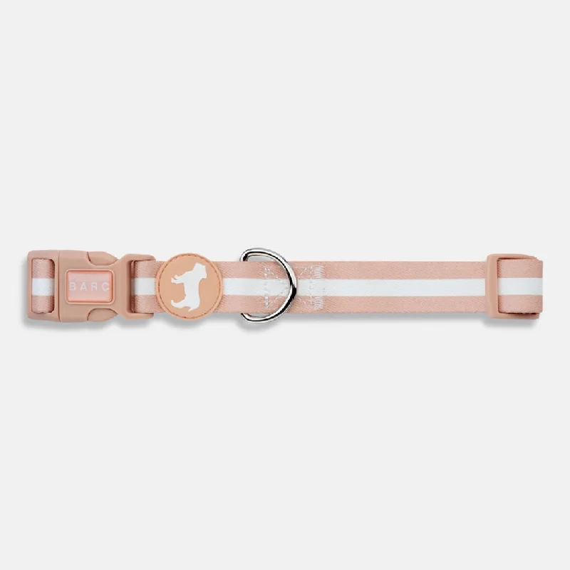 - Cat hair ball removal and hair removal creamChampagne Stripe Fabric Dog Collar