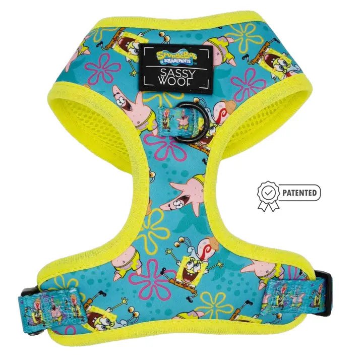 Pet easy-to-wear and take-off design clothesNickelodeon Spongebob Squarepants™ Jelly Fishin' Harness