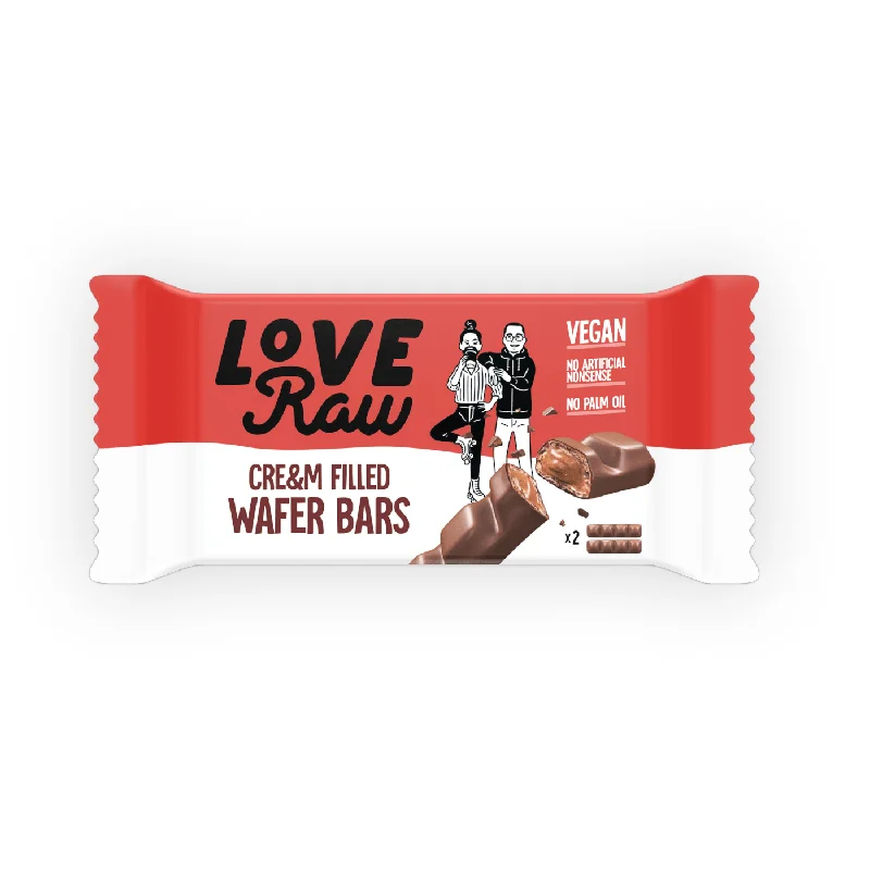 - Car dog seat beltLoveRaw Milk Chocolate Cream Wafer Bar - 45g