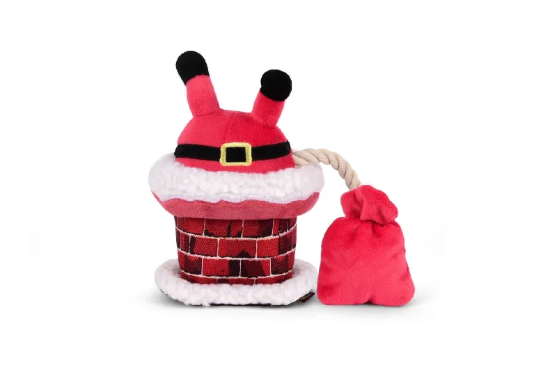 - Teething and chewing toys for puppiesP.L.A.Y Christmas Clumsy Claus Plush Toy