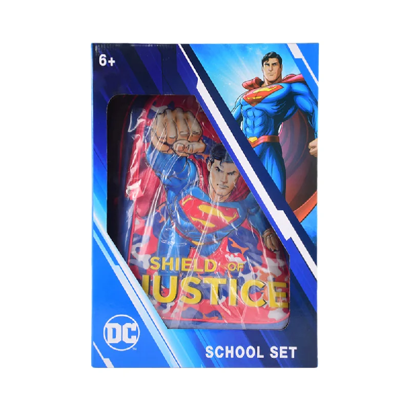 ---SUA2291-18 SIMBA SUPER MAN SCHOOL BAG SET 5IN1 D