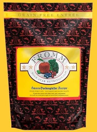    - Cat food discounts and promotions  Fromm Four-Star Hasen Duckenpfeffer Recipe for Cats