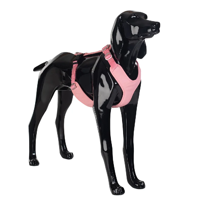 Non-toxic pet clothesVisibility Dog Harness Pink