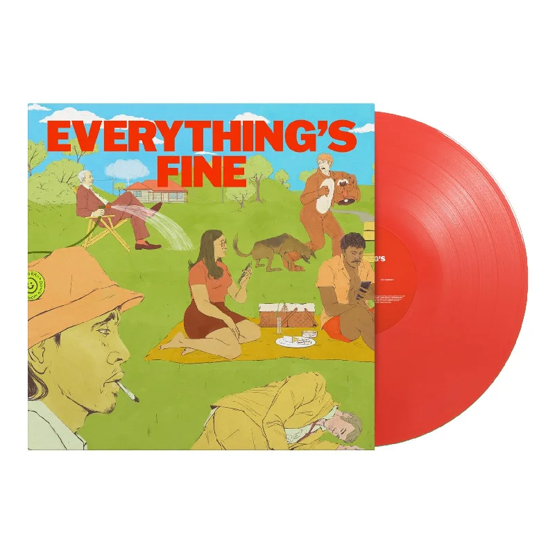 - Pregnant cat delivery room warming boxEverything's Fine (JB Hi-Fi AU Exclusive Red Vinyl)