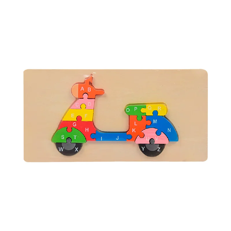 - Parrot climbing and standing wooden frameWOODEN PUZZLE BOARD ABC SCOOTER Z.B