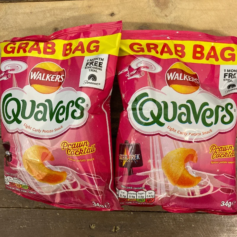 - Winter dog thick down jacket6x Walkers Quavers Prawn Cocktail Grab Bags (6x34g)